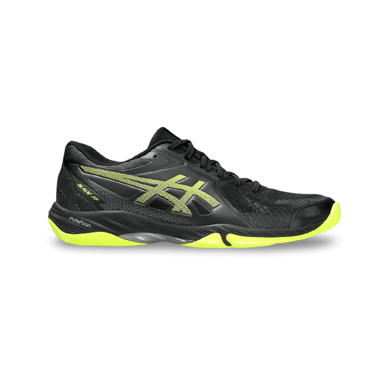 Asics Blade FF Black Safety Yellow 01 Sportz Wave