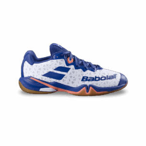 Babolart Shadow 4 Men-White Navy Blue Shoe on Sportz Wave