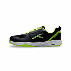 Hundred Court Shield Black Lime White Shoe on Sportz Wave
