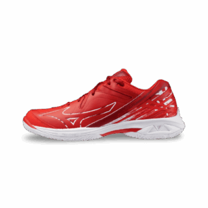 Mizuno Wave Claw Pro 2-High Risk Red White Shoe on Sportz Wave